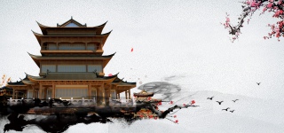 陕西西安景点旅游背景图片