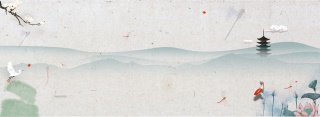 优雅渐变古风背景