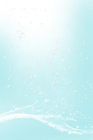 小清新水滴水纹海报背景