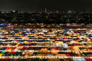 曼谷拉差达夜市