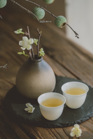 禅意茶水